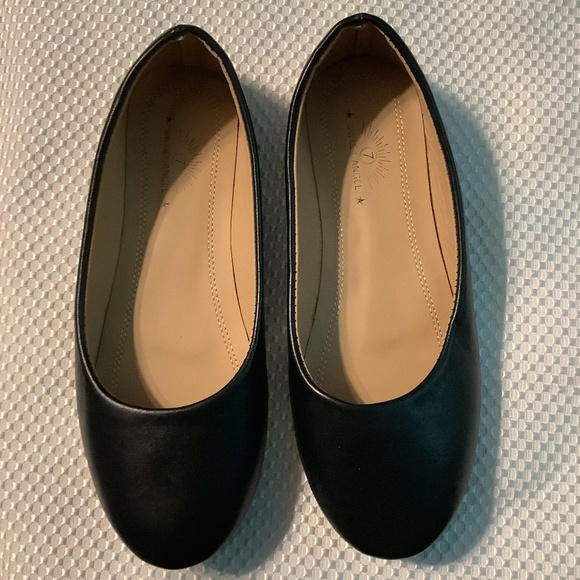 Women’s Black Sweet Angel Ballet Flats Size 7 - Picture 1 of 16